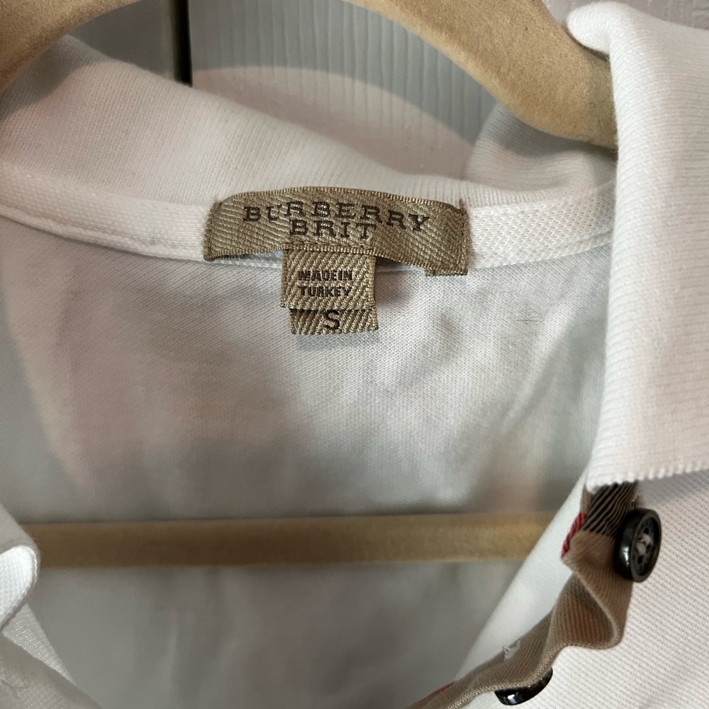 Burberry Brit Polo Small EUC - Picture 3 of 4